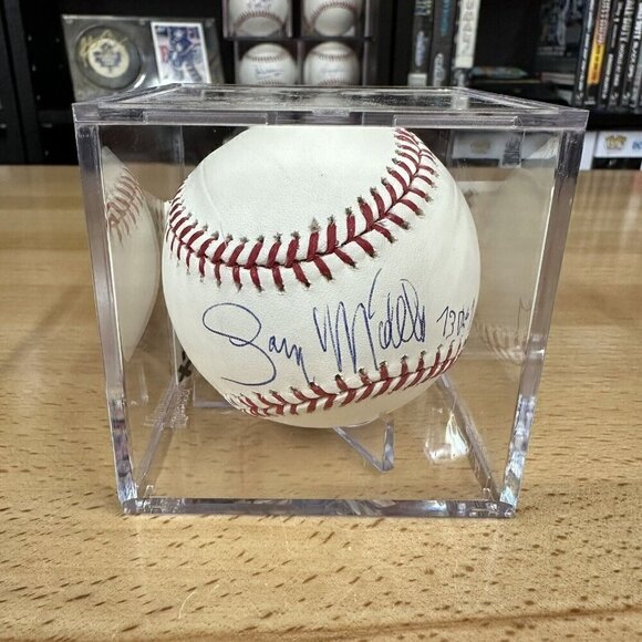 Gary Matthews Sr. Autographed MLB Baseball Angles TRISTAR 7066823 - Picture 4 of 5